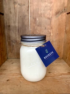 16 ounce Mason Jar Soy Candle, Citronella Scent, Handmade Soy Candle, Outdoor - Picture 1 of 6