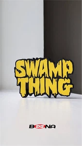    SWAMP THING logo display  Kenner Beena Studio - Picture 1 of 2