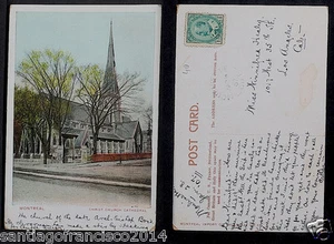 CANADA 40-QUEBEC -1907 Montreal, Christ Church Cathedral. - Picture 1 of 1