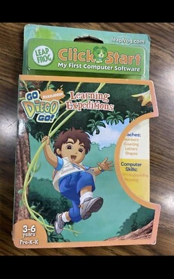 LeapFrog Go Diego Go Click Start Learning Expedition Ages 3-6 - Image 1 of 2