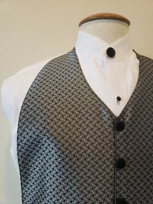 GALERIE Formal Vest & Bowtie with Shirt and Button Cover Options - Men's & Boys  - Image 1 of 4