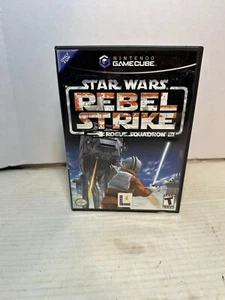 Star Wars Rogue Squadron III: Rebel Strike (Nintendo GameCube, 2003) Complete - Picture 1 of 3