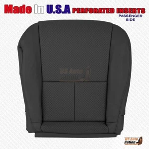 Cubierta de cuero perforada inferior de pasajero negra para Infiniti G35 2003-2007 cupé negro - Imagen 1 de 9