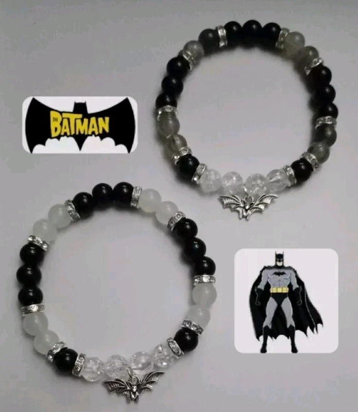 Batman 2pcs Matching Bracelet  - Image 1 of 1
