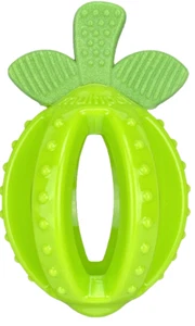 Multipet Harvesters Lime 5" Rubber Dog Toy Harvest Fruit with squeaker NEW - Picture 1 of 1