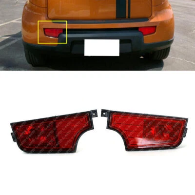 Par de luces antiniebla traseras reflectoras para parachoques trasero Kia Soul 2010~2013 Foto 1 de 4