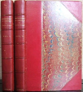 Impressions of America, During Years 1833, 1834, 1835. T. Power, 1836 Signed 1st - Picture 1 of 5