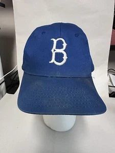 Vintage Brooklyn Dodgers Sharp Giveaway SnapBack Hat Eds West Signatures - Picture 1 of 7