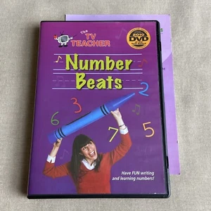 The TV Teacher: Number Beats (DVD 2010) Writing Handwriting Counting Songs Skips - Picture 1 of 12