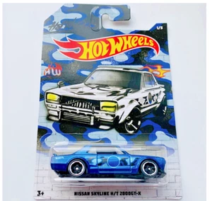 Hot Wheels 2020 Camouflage Series 1/5 Blue Nissan Skyline - Picture 1 of 1