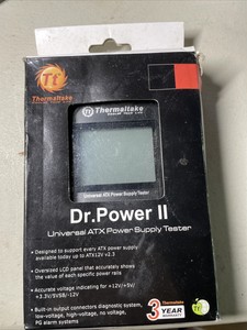 Thermaltake Dr.Power II ATX12V Power Supply Tester - ATX Motherboard, ATX12V