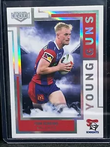 2024 NRL YOUNG GUNS Tom Jenkins Knights #yg 17 d#066/206 - Imagen 1 de 2