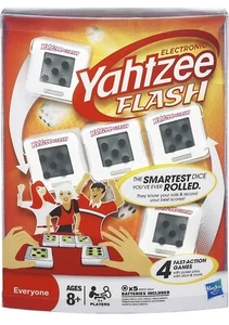Electronic Yahtzee FLASH Game By: Hasbro. “FACTORY SEALED / BRAND NEW” - Picture 1 of 7