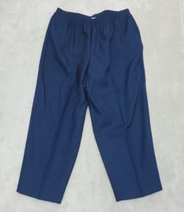 Neu mit Etikett Alfred Dunner bequeme Freizeithose Damen blau elastischer Bund zum Überziehen 22W - Bild 1 von 8