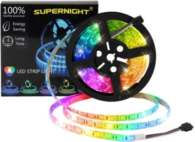 5M RGB LED Strip Light SMD 5050 Waterproof Color Changing Tape Light 300 LEDs - Image 1 of 4