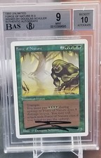 Unlimited Force of Nature- BGS 9.0 signed/authenticated,  pop 1/1!!