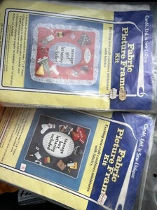 Carde Ltd Sew Unique TEENAGE BOY Fabric Picture Frame Kit w/Miniatures! And Girl - Picture 1 of 7