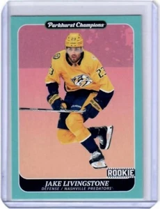 2023-24 Parkhurst Champions Jake Livingstone Color Variation Insert Card - Bild 1 von 2
