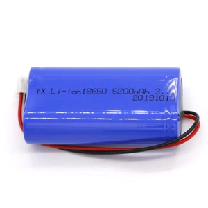 3.7v 1S2P 4400mAh Li-ion Rechargeable Battery Pack 6400mAh with XH2.54 Plug - Picture 1 of 11