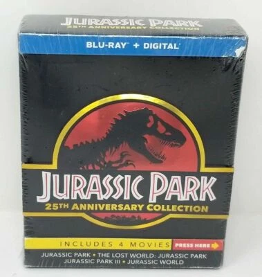 Jurassic Park 25th Anniversary Collection - Jurassic Park, The Lost World, III, - Image 1 of 4