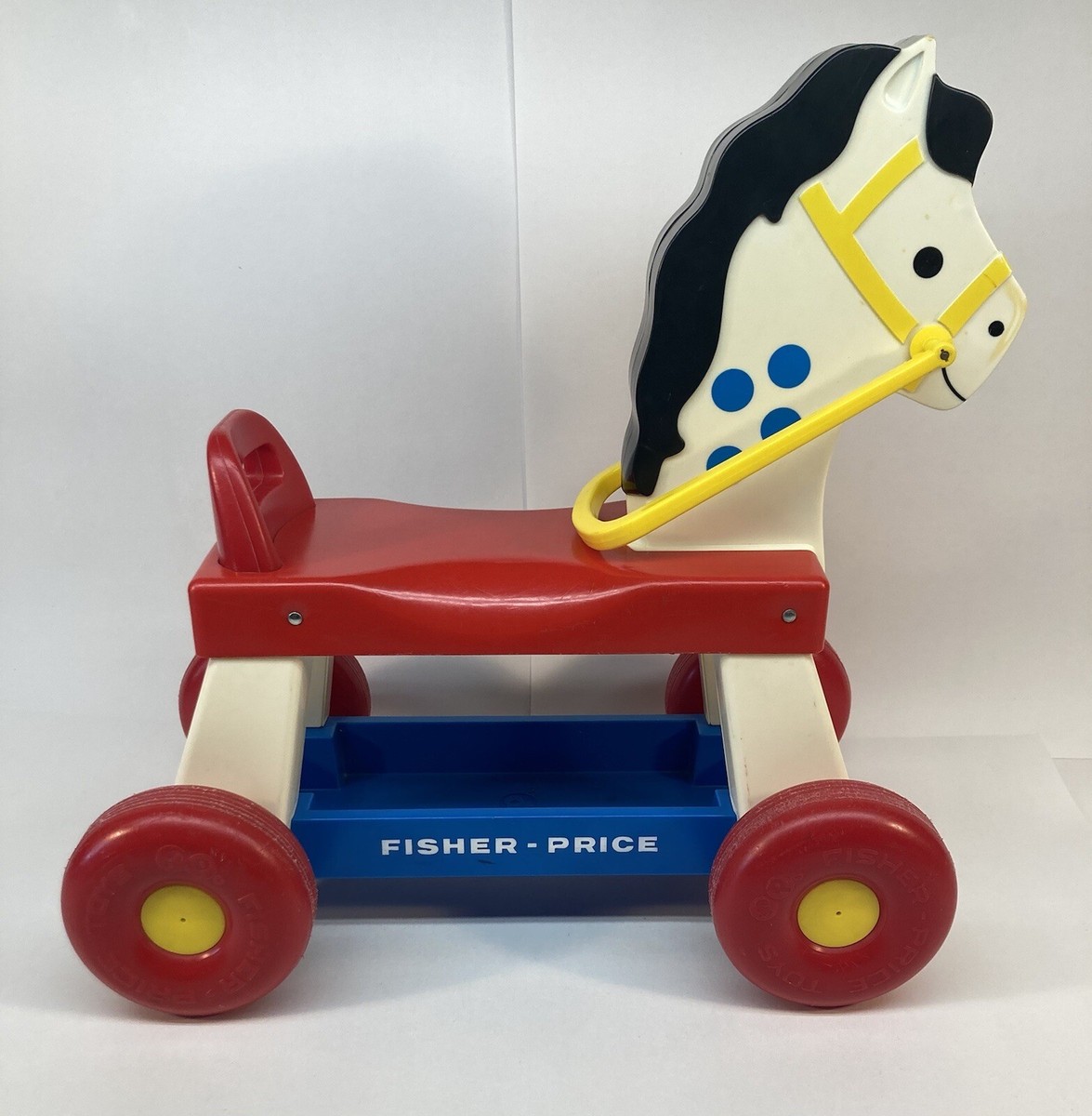 Blanco Toy Caballito Tiro Al Blanco Montable Precio Caballo