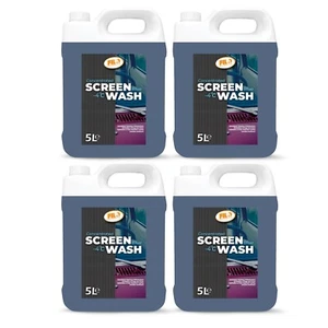 Screenwash Concentrated All Seasons (4 x 5L) 20 Litre Car Windscreen Screen Wash - Picture 1 of 6