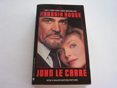 THE RUSSIA HOUSE  1990  JOHN LE CARRE  SEAN CONNERY     RARE MOVIE TIE-IN - Image 1 of 2