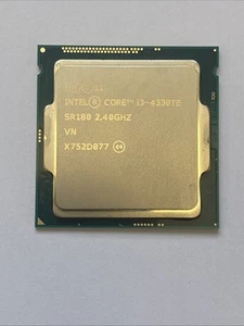 Intel Core i3-4330TE 2.40Ghz Socket LGA1150 Processor CPU (SR180) - Picture 1 of 2
