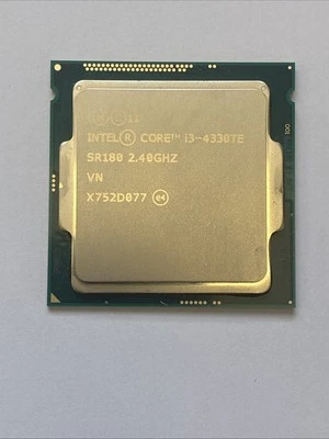 Intel Core i3-4330TE 2.40Ghz Socket LGA1150 Processor CPU (SR180) - Image 1 of 2