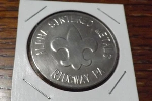 BOY SCOUT MEDALLION TOKEN COIN 1988 ALPHA SINTERED METALS OA AH TIC LODGE - Picture 1 of 2