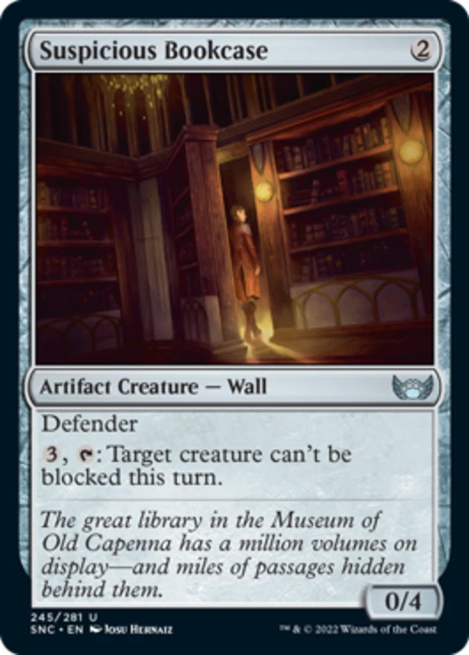 x1 Suspicious Bookcase - Streets of New Capenna - NM - MTG - Image 1 of 1