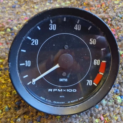 Reliant Scimitar Smiths Tacho SE6 Rev Counter Tachometer 6 cylinder Ford V6 3.0 - Image 1 of 3