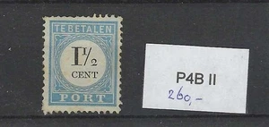 Nederland P4B-II Port 1881 MH/gebr CV 260 € - Bild 1 von 2