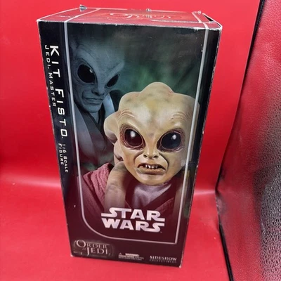 Фигурка Sideshow STAR WARS KIT FISTO масштаб 1/6 Order of the Jedi НОВАЯ в коробке  - Изображение 1 из 4