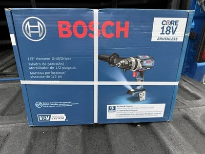 Taladro/destornillador percutor de alto par sin escobillas BOSCH GSB18V-975CN 18V (SOLO HERRAMIENTA) Foto 1 de 4