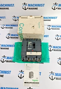 NEW SCHNEIDER LV429856 MOULDED CASE CIRCUIT BREAKER NSX100N TM25D-25A,4 poles - Picture 1 of 13