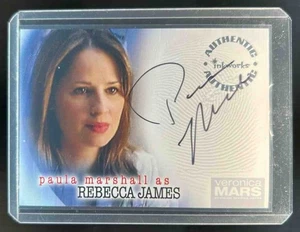 2006 Inkworks Veronica Mars Season 1 Paula Marshall Auto Rebecca James #A-10 - Picture 1 of 2