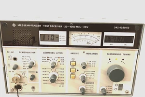 Rohde & Schwarz ESV Messempfänger Test Receiver 20 MHz bis 1000 MHz - DEFEKT - Afbeelding 1 van 6