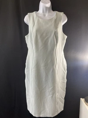 Vestido recto Donna Karan New York DNKY para mujer talla 10 Church High Tea Princess Foto 1 de 4