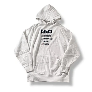 Kith Treats x Champion Hoodie White M Limited Collaboration Soft Cream Style - Picture 1 of 6