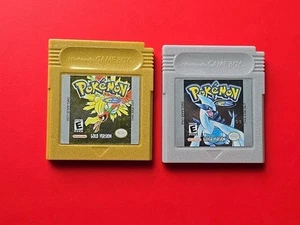 Pokemon: Gold Silver Version Game Boy Color Nintendo GBC Authentic No Save RPG - Picture 1 of 16