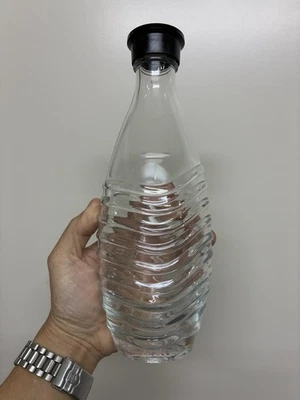 Jarra de agua con gas de vidrio SODA STREAM botella de 620 ml para Aqua Fizz LEER Foto 1 de 4