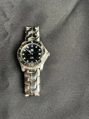 Reloj de cuarzo Tag Heuer Link 200 metros WJ1113 acero inoxidable diamantes 39 mm Foto 1 de 4