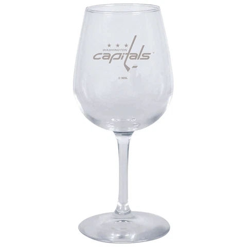 Washington Capitals 12.75oz. Stemmed Wine Glass Cover