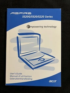 Acer Aspire Bedienungsanleitung für 5520G, 5520, 5220 Computer - Bild 1 von 2