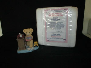 Vintage Hamilton Collection Kuschelbär ein wenig Säumlichkeit erhellt den Tag COA - Bild 1 von 4
