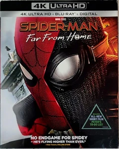 Neu Marvel Spider-Man: Far From Home (4K UHD, Blu-ray, 2019) kein digital - Bild 1 von 3