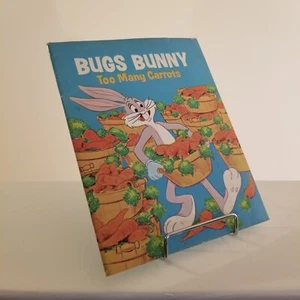 Vintage 1976 Golden Press Bugs Bunny Too Many Carrots Paperback Book - Picture 1 of 15