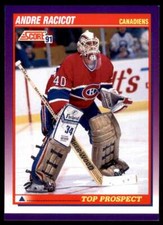 1991-92 Score Andre Racicot #395