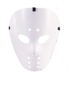 Hockey Maske weiß Halloween Karneval Fasching Party - Bild 1 von 1